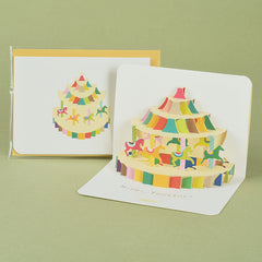 3D Blessing Greeting Card Teacher Birthday Thank You Card