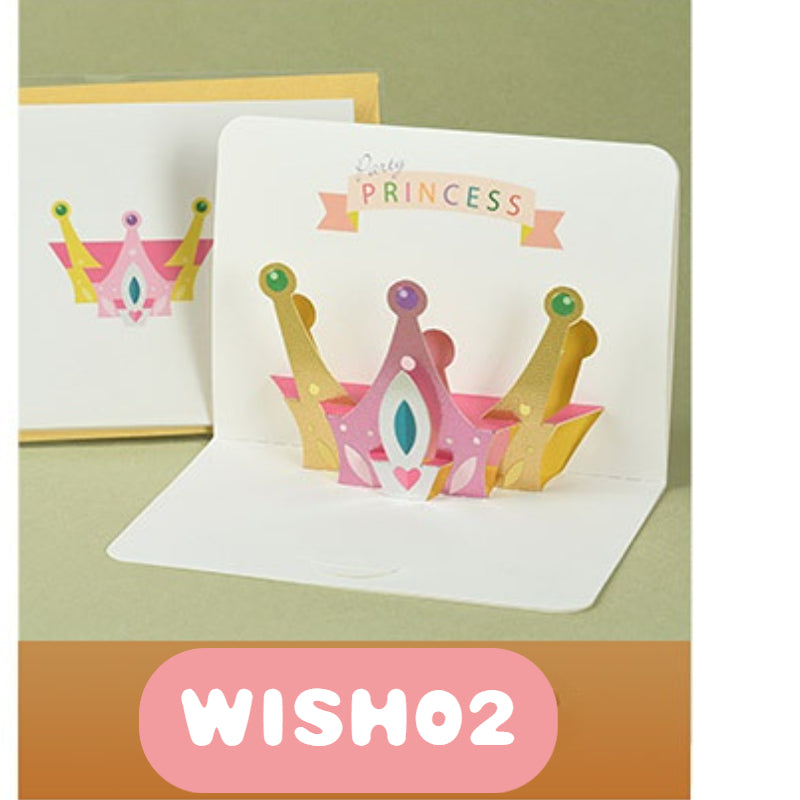 3D Blessing Greeting Card Teacher Birthday Thank You Card