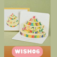 3D Blessing Greeting Card Teacher Birthday Thank You Card