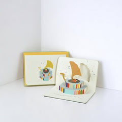 3D Blessing Greeting Card Teacher Birthday Thank You Card