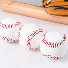 3pcs Baseball Game Training PVC Rubber Inner Soft Foam Bouncy Ball