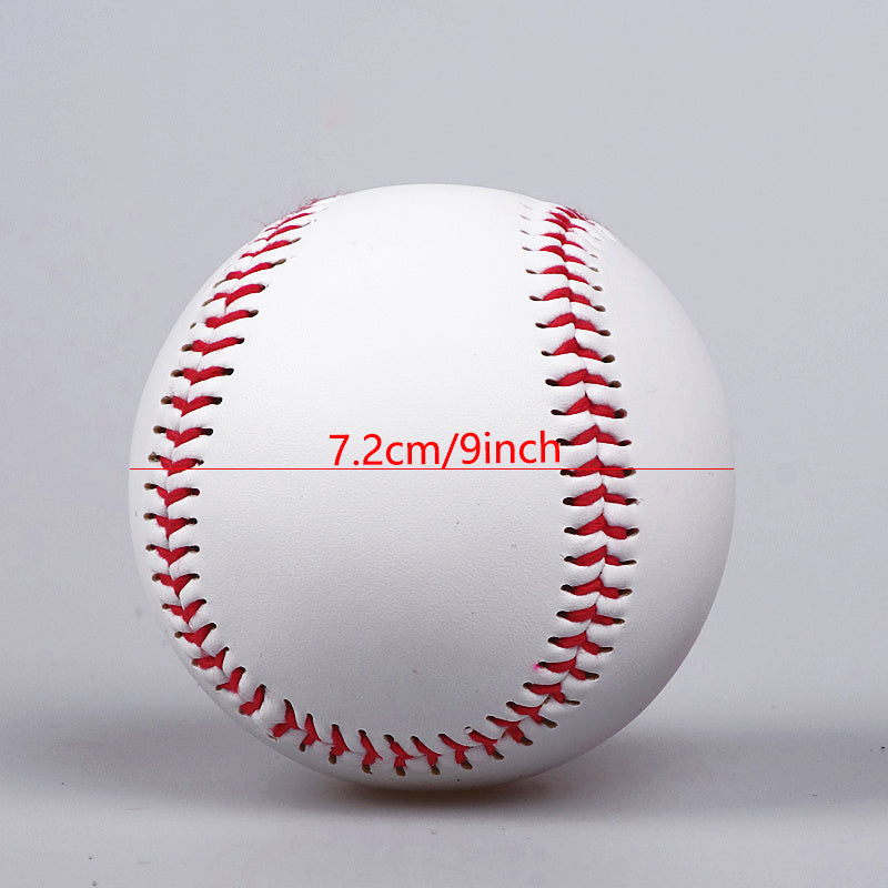 3pcs Baseball Game Training PVC Rubber Inner Soft Foam Bouncy Ball