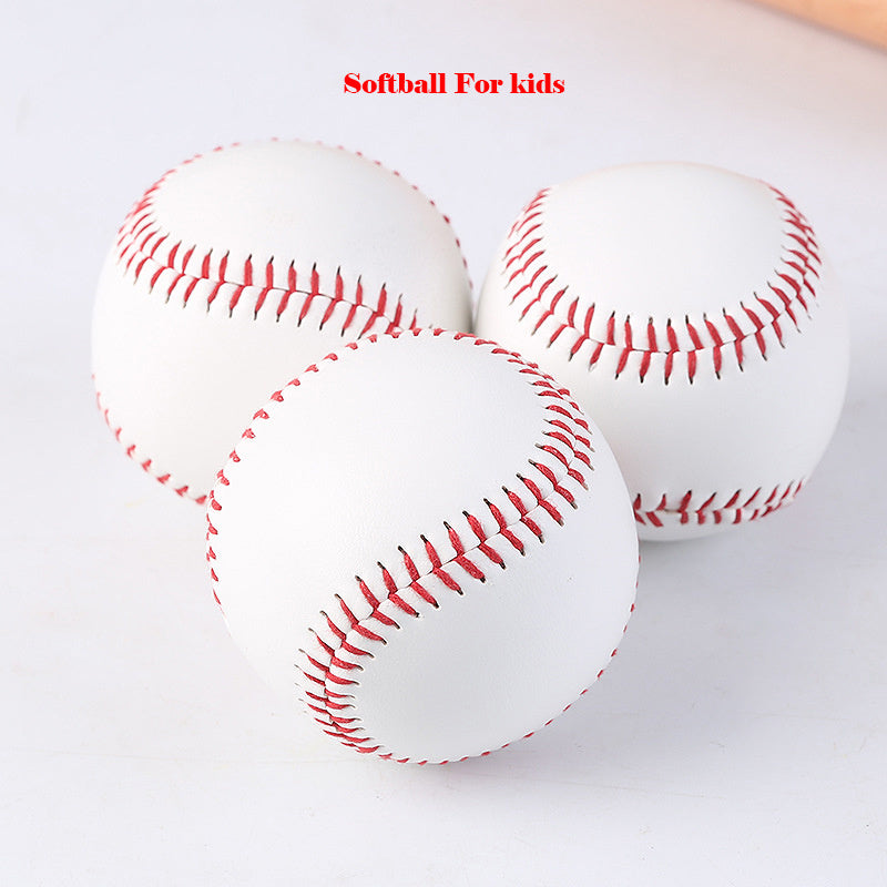 3pcs Baseball Game Training PVC Rubber Inner Soft Foam Bouncy Ball