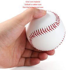 3pcs Baseball Game Training PVC Rubber Inner Soft Foam Bouncy Ball