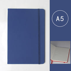 A5 Refillable Leather Business Notebook with Pen Holder