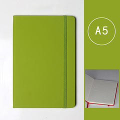 A5 Refillable Leather Business Notebook with Pen Holder