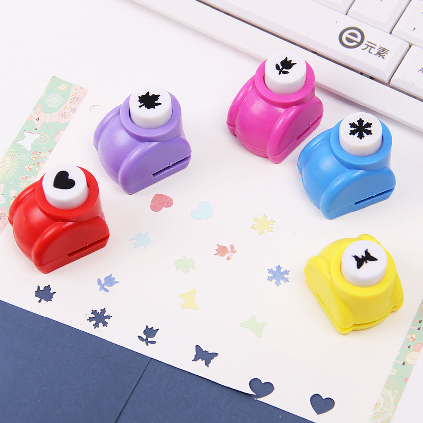 1PC 8mm Mini Scrapbook Punch Card Craft DIY Flower Paper Craft Punch