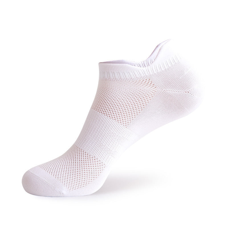 6 Pairs Summer Non-Slip Low Cut Socks Men Women Thin Breathable
