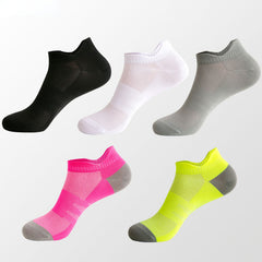 6 Pairs Summer Non-Slip Low Cut Socks Men Women Thin Breathable