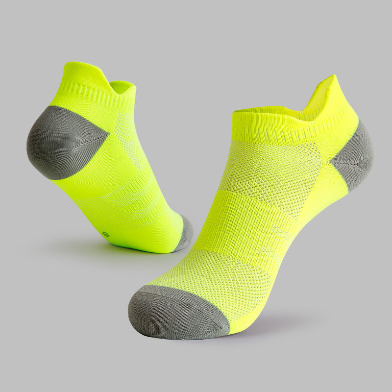 6 Pairs Summer Non-Slip Low Cut Socks Men Women Thin Breathable