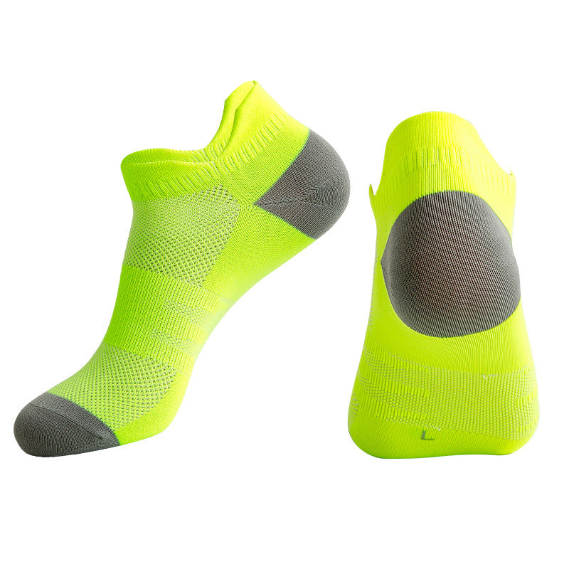 6 Pairs Summer Non-Slip Low Cut Socks Men Women Thin Breathable