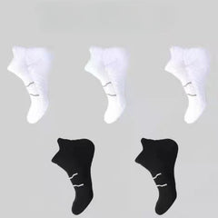 5pairs Men's & Women's Absorbent Sports Socks