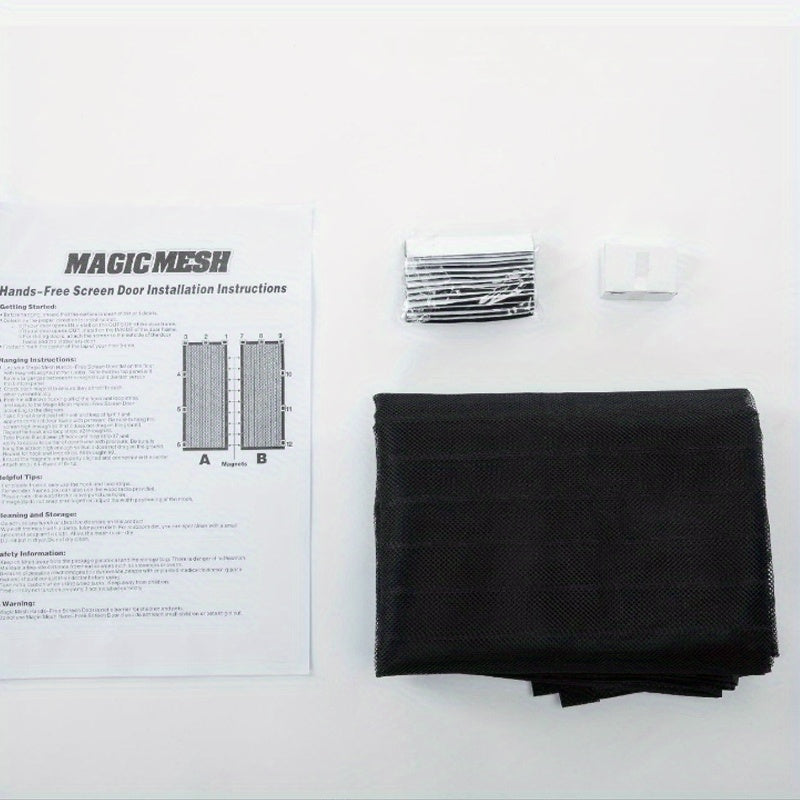 Magnetic Door Screen Heavy Duty Gauze Curtain 100mmX210mm