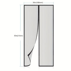 Magnetic Door Screen Heavy Duty Gauze Curtain 100mmX210mm