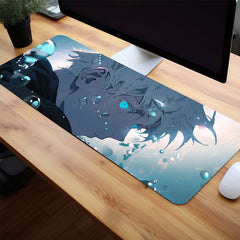 Anime Haired Boy Mouse Pad Long Non-slip Waterproof Office Game Mat