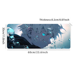 Anime Haired Boy Mouse Pad Long Non-slip Waterproof Office Game Mat