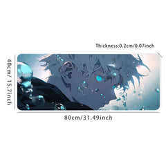 Anime Haired Boy Mouse Pad Long Non-slip Waterproof Office Game Mat