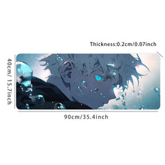 Anime Haired Boy Mouse Pad Long Non-slip Waterproof Office Game Mat