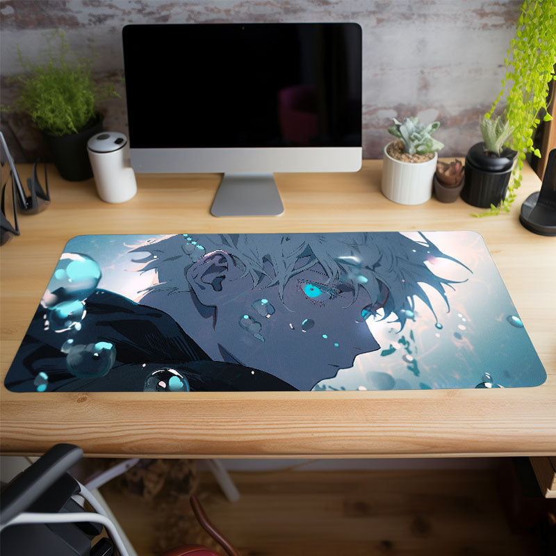 Anime Haired Boy Mouse Pad Long Non-slip Waterproof Office Game Mat