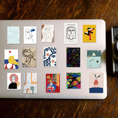 65pcs Pop Culture Stickers - Waterproof Vinyl Stickers For Adults
