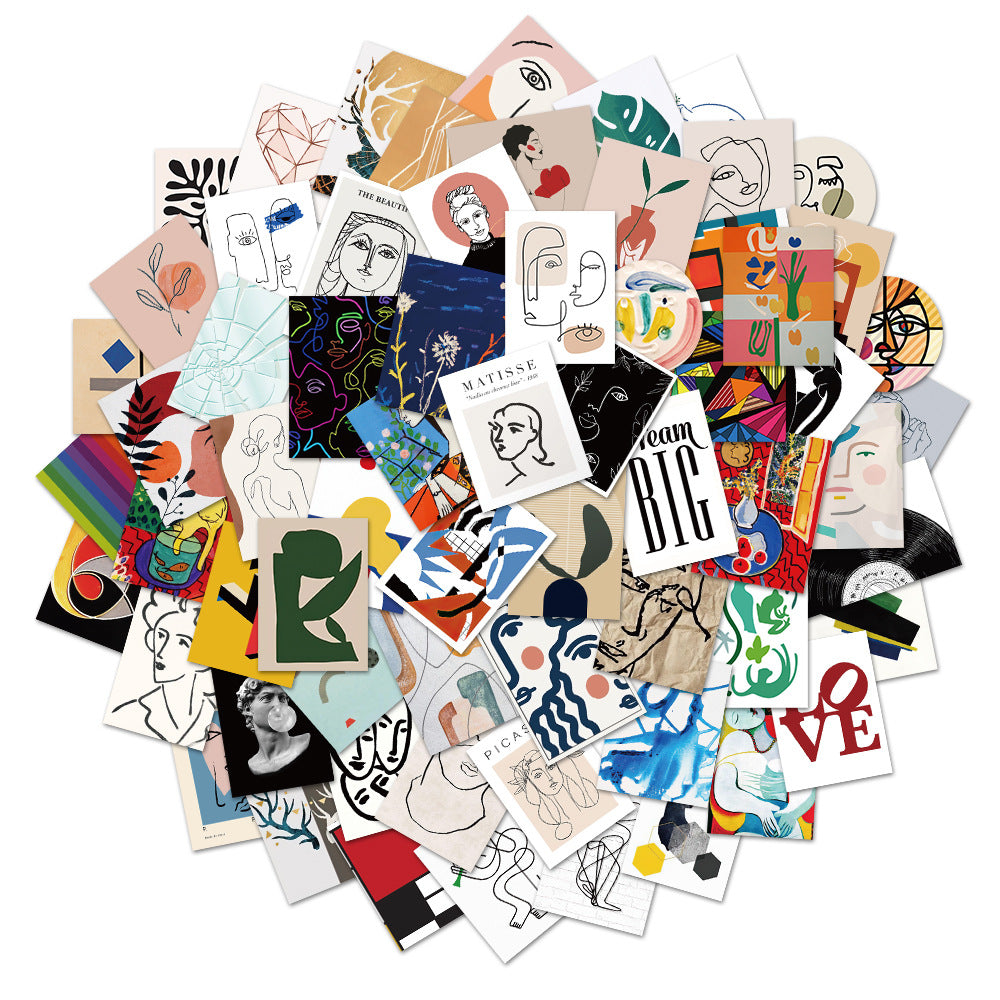65pcs Pop Culture Stickers - Waterproof Vinyl Stickers For Adults