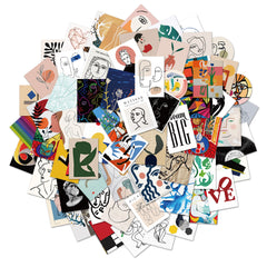 65pcs Pop Culture Stickers - Waterproof Vinyl Stickers For Adults