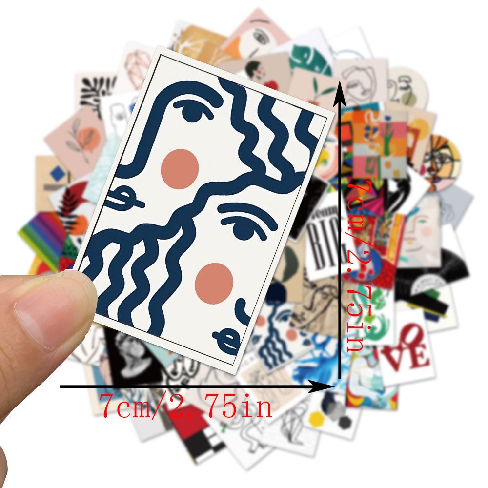 65pcs Pop Culture Stickers - Waterproof Vinyl Stickers For Adults