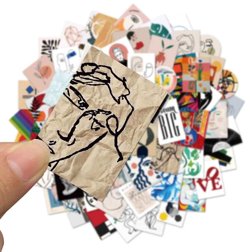65pcs Pop Culture Stickers - Waterproof Vinyl Stickers For Adults