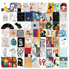 65pcs Pop Culture Stickers - Waterproof Vinyl Stickers For Adults