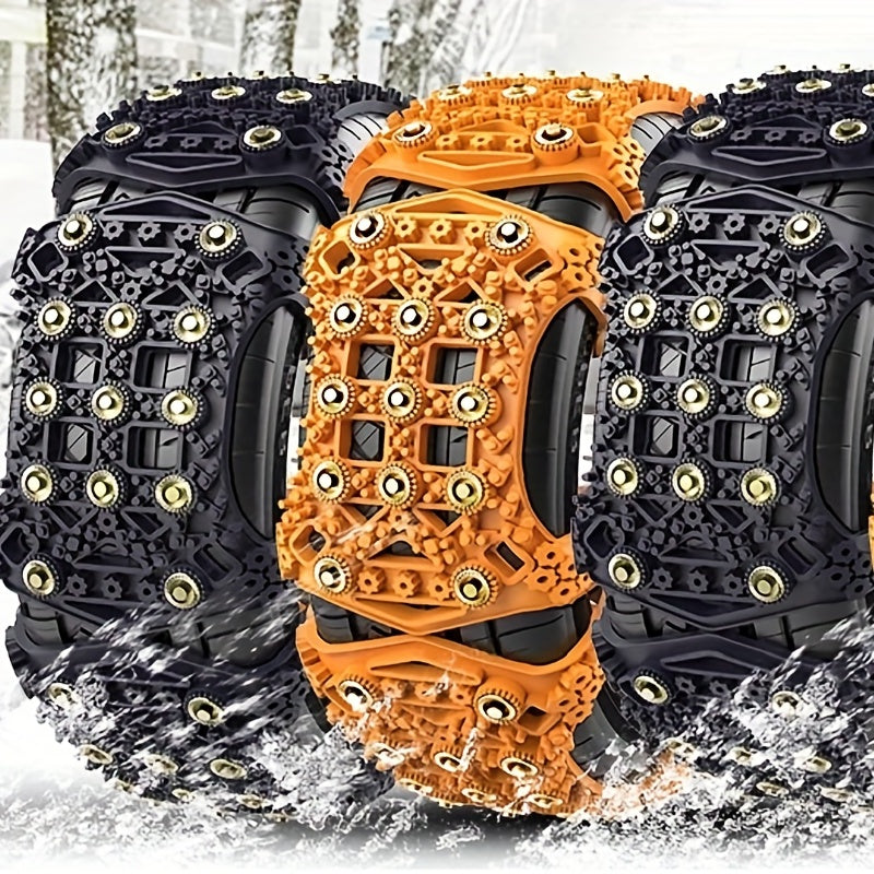 Automotive Snow Anti Skid Chain Non Slip Easy Installation