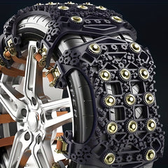 Automotive Snow Anti Skid Chain Non Slip Easy Installation