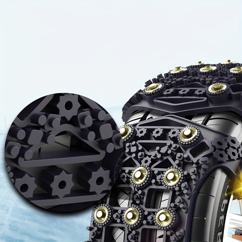 Automotive Snow Anti Skid Chain Non Slip Easy Installation