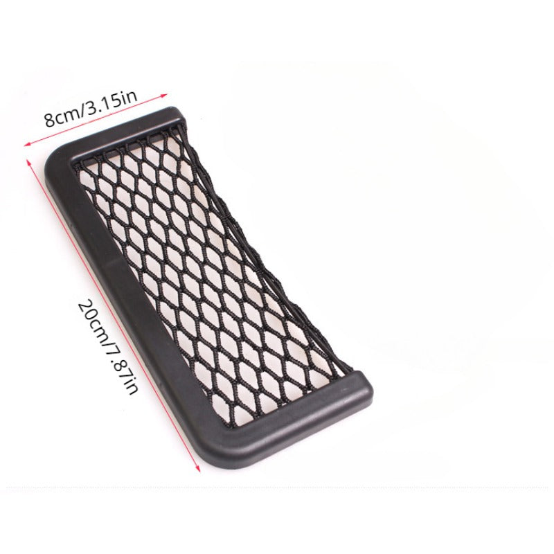 Stylish Mesh Seat Side Storage Bag for Phone and Sundries