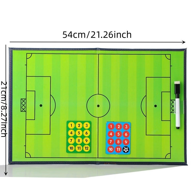 Football Coaching Board Magnetic Kit with Pen