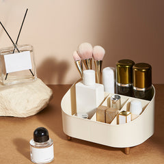 Desktop Cosmetic Storage Box Lipstick Vanity Makeup Brush Organizer