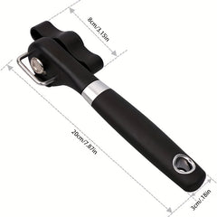 Stainless Steel Can Opener - Effortless Opening