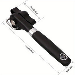 Stainless Steel Can Opener - Effortless Opening