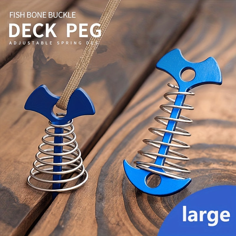 Adjustable Deck Anchor Peg Wind Rope Fixed Buckle Canopy Fixed Hook
