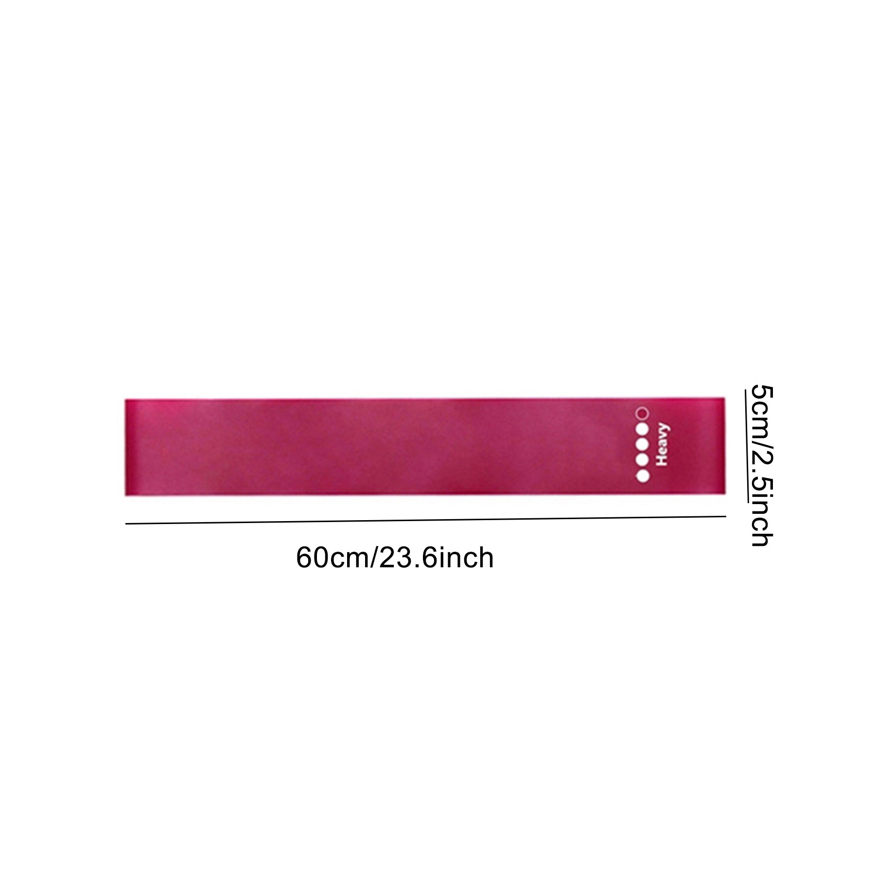 5pcs Elastic Resistance Band for Hip Lifting Strength Training