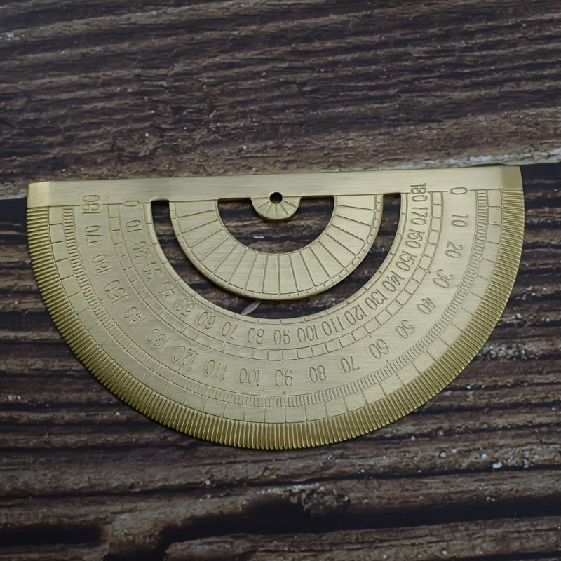 Metal Brass Protractor for School & Office Use