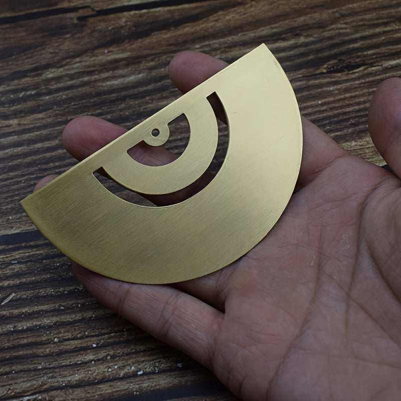 Metal Brass Protractor for School & Office Use