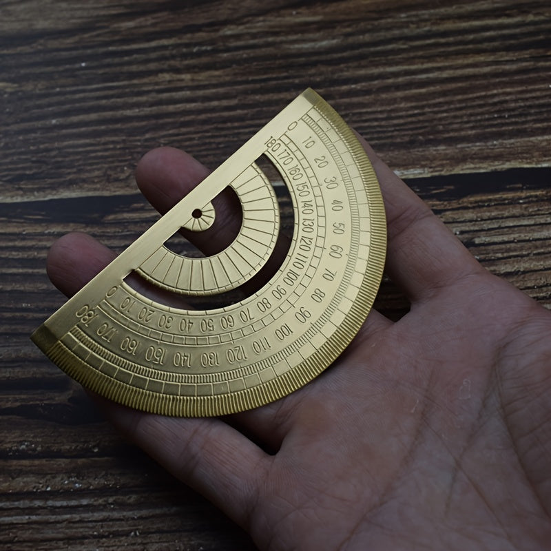 Metal Brass Protractor for School & Office Use