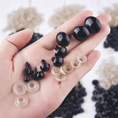 100pcs Eyeball Doll Accessories Safety Eyes for Toys DIY Funny