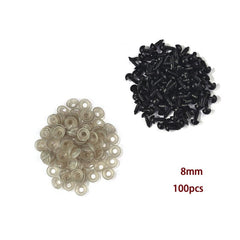 100pcs Eyeball Doll Accessories Safety Eyes for Toys DIY Funny