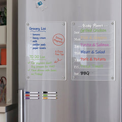 3D Magnetic Suction Acrylic Week Planner Note Board