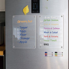 3D Magnetic Suction Acrylic Week Planner Note Board