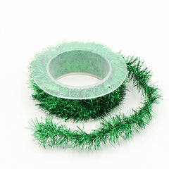 Christmas Tinsel Ribbon Metallic Garland Glitter for Party Decorations