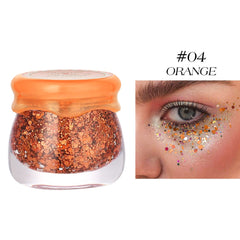 Glitter Eyeshadow Gel Cream Pearly Sequins Pigment Body Face Sparkle