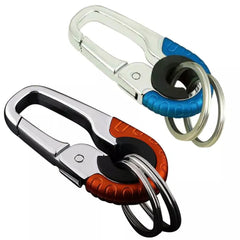 Stainless Steel Keychain Carabiner for Outdoor Camping Hiking Fishing