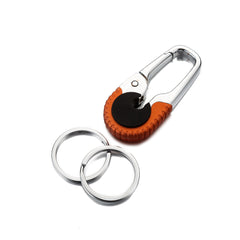 Stainless Steel Keychain Carabiner for Outdoor Camping Hiking Fishing